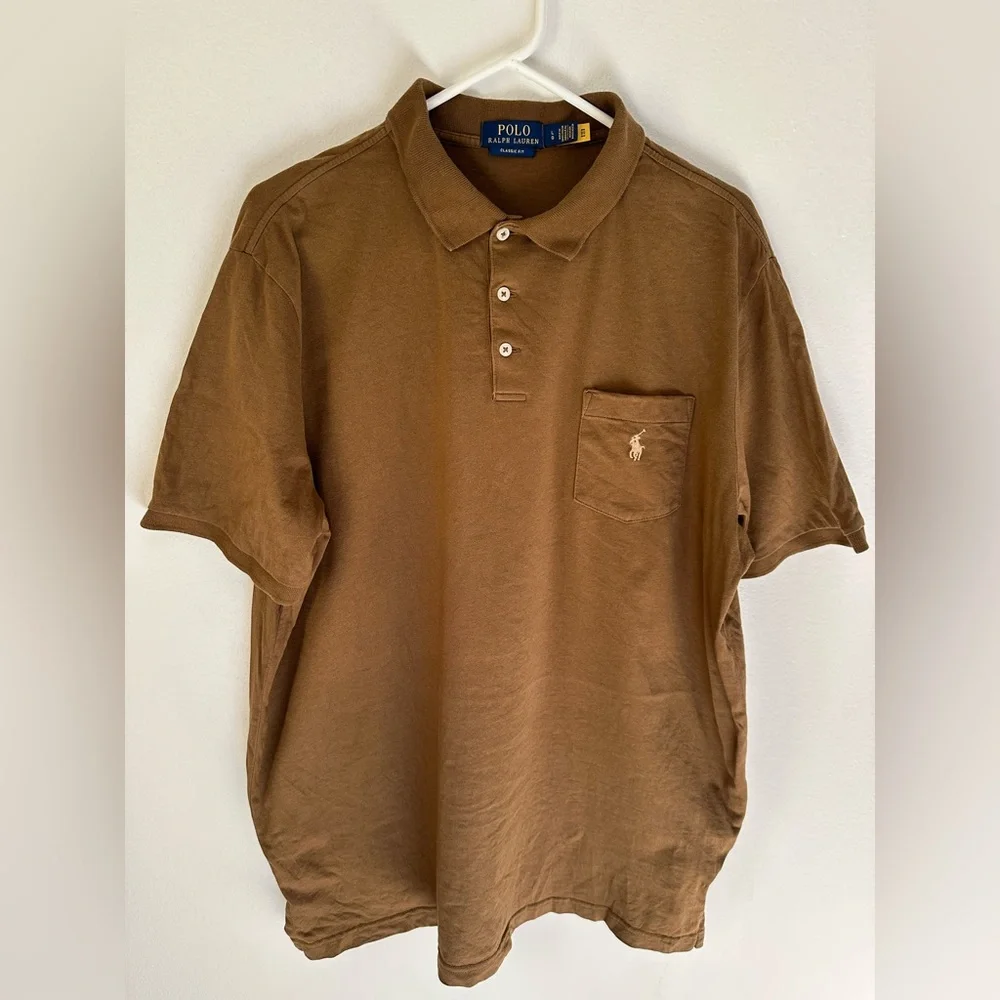 Ralph Lauren Brown Polo Shirt